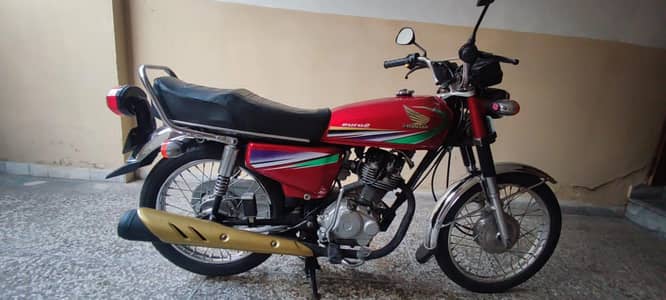 Honda 125 Bike For sale. WhatsApp number/03229844345)
