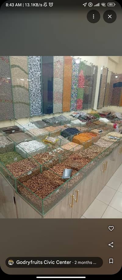 Dryfruits Shop for sale