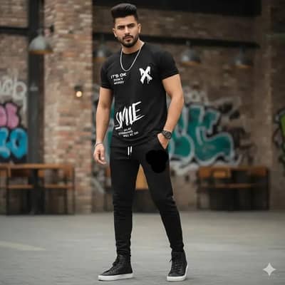 Trendy Black Trouser Shirt Pack | Brand New & Super Comfortable