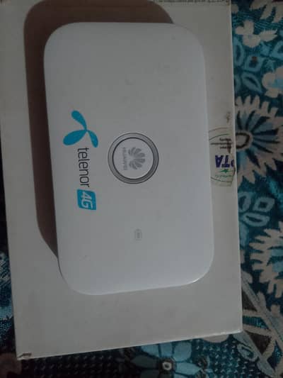 Huwave Telenor 4 g divice all sim spoted