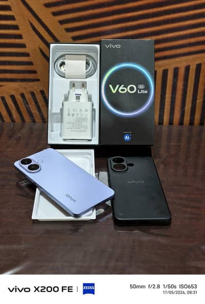 Vivo v60 lite 5G 12Gb256  brand new condition