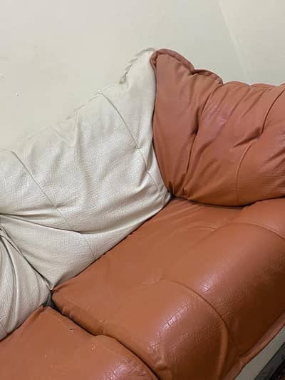 Leather sofas is up for sale