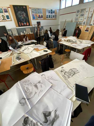 Students Art Assignments and Projects