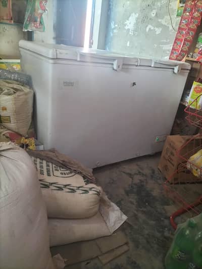Haier double door inverter generator