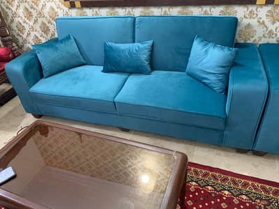 7 seater sofa with cushion