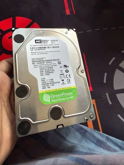 1TB 2TB and 500 GB hard drive for sale