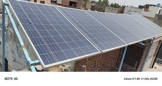 250 watt órgnal Q cell  solar panal  and inwarter 2.2  kv invrex