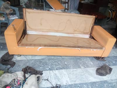 sofa repair  fabric change sofa making