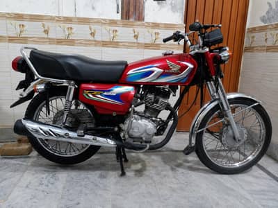 Honda CG 125 model 2022 complete file biometric totally guanine bike