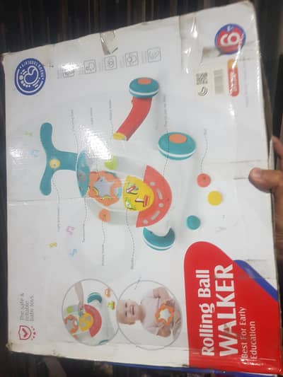 Baby rolling ball walker