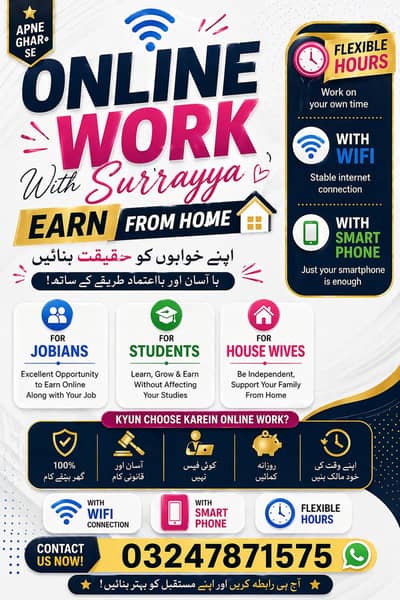 online work from home