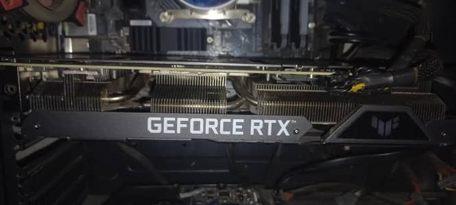 Asus Tuff Gaming 3070 60 o 65 temp max