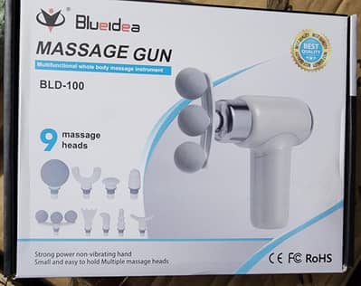 Triple head Massage Gun Pro deep tissue muscle relief