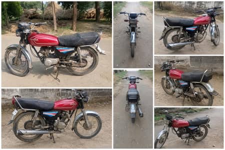 Honda CG 125 2003 Model Good Condition Lahore