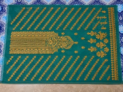 Elegant Teal Embroidered Shirt