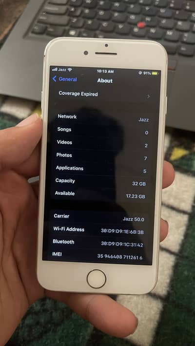 Iphone 7 pta approved 32gb exchange possible