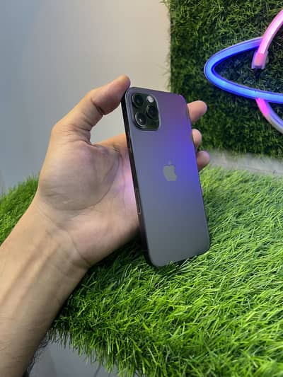 iPhone12Pro Grey LLA NonPTA 80%BH Rs87000 WhatsApp 03162975725