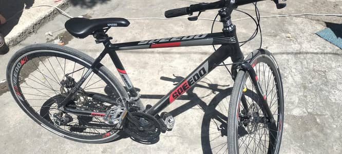 brand new racing cycle