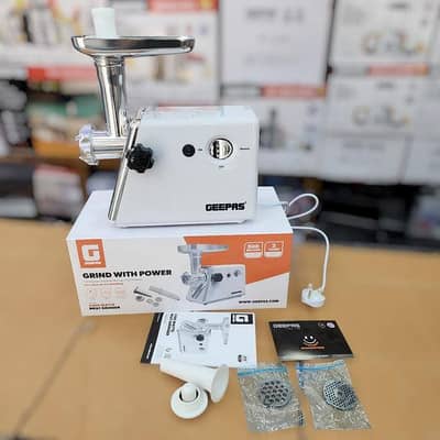 Geepas meat grinder GMG746P (2 YEAR WARRANTY