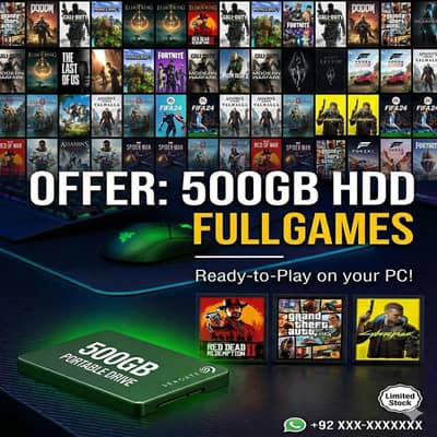 (PC)GAMING HARDDRIVE