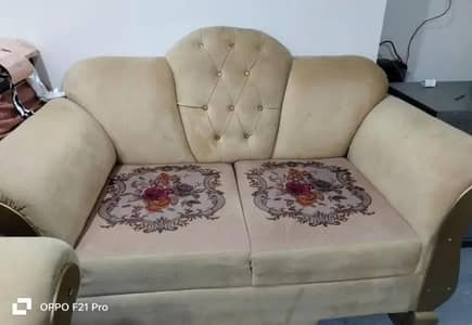 6 Seater Sofa Set with Deewan