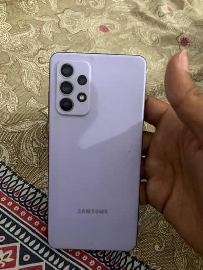 Samsung a52(with box)