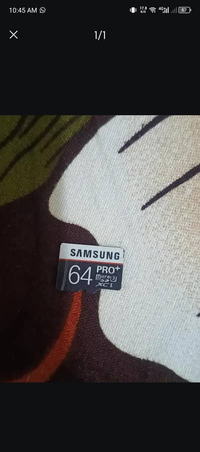 Samsung 64 gb memory card