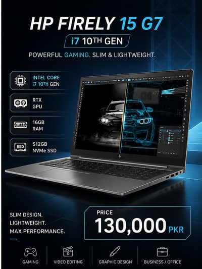 Z-Book HP Gaming Laptop high End-pc