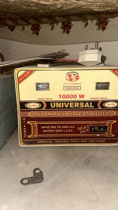 Universal Original 10000W Automatic Voltage Stabilizer Heavy Duty