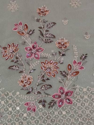dress making for beads with glue