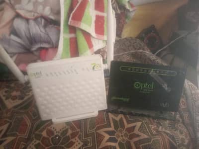 PTCL WiFi Routers - 2 Antenna ZTE & Black Tenda Software Router