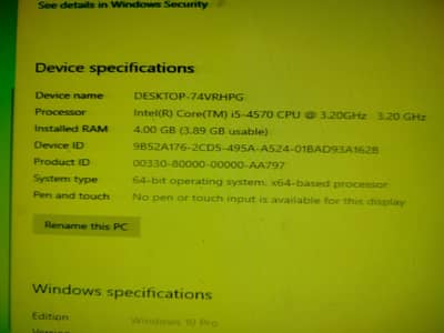 Complete computer set for sale