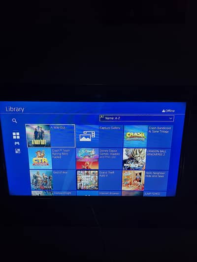 Playstation 4 Slim 1 TB With 28 Games Built in Included