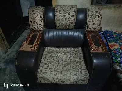 complete sofa set fot sale , 2 single , 1 double, 1 triple .