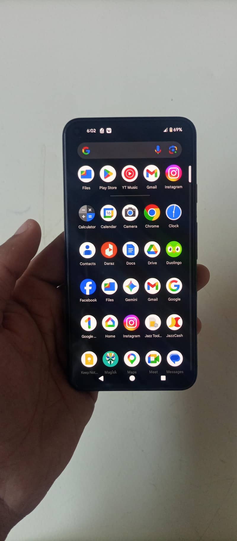 google pixel 5, approved 2