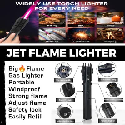 jet flame lighter