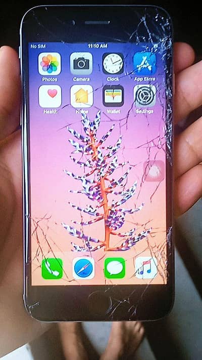 iPhone 6 - 100% Working Display - Only Front Glass Broken