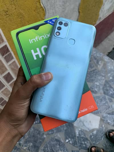 Infinix hot 10 play official pta approved condition 10/10