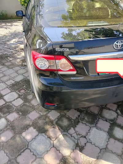 Toyota Corolla xli 2011 tyre new chat pillar bonnet genuine