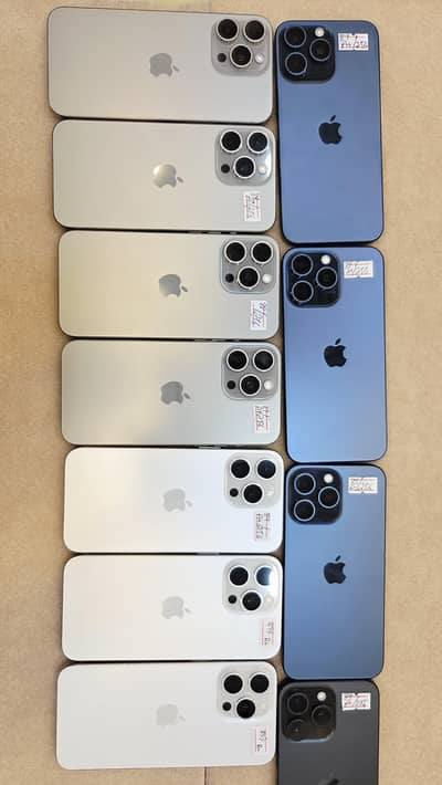 15 Pro Max 256 GB PTA Approved
