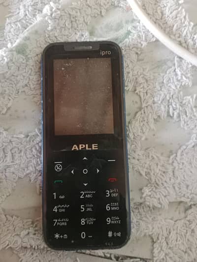 APPLE type keypad mobile for sale with charging heavy lead