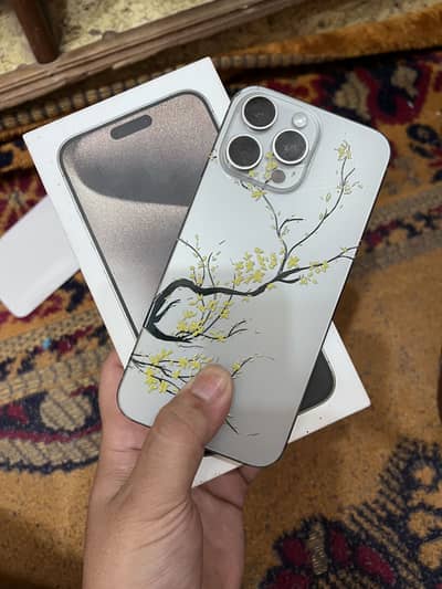 iPhone 15 pro max non pta 256gb full box battery health 92