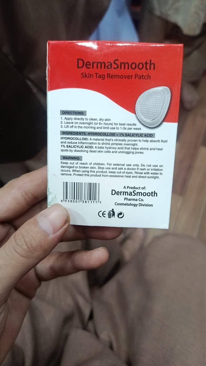 DermaSmooth Skin Tag Remover Patch 1