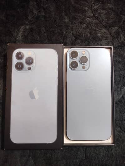 i phone 13 pro max Jv 10/10 siera blue