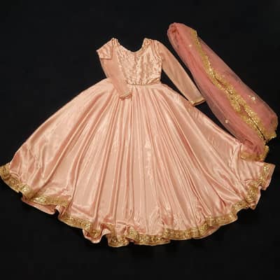 Noor-e-Silk Princess Frock 