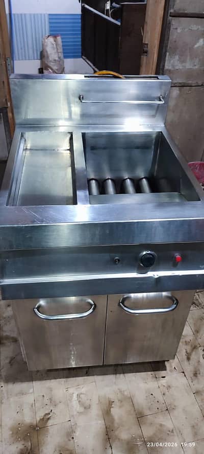 Commercial Stainless Steel  Fryer Auto Temperature Control