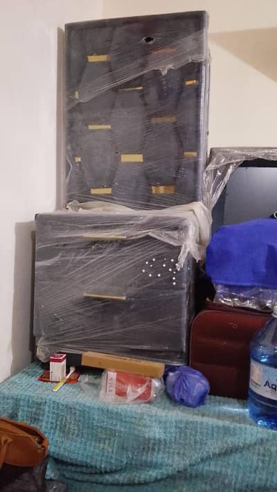 brand new bed side table with bed
