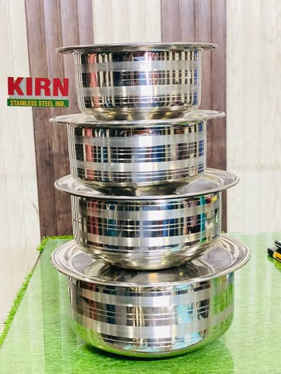 Pure Stainless steel Pots