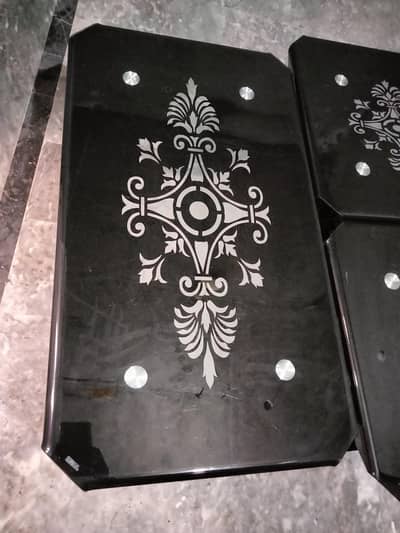 glass table 3piece