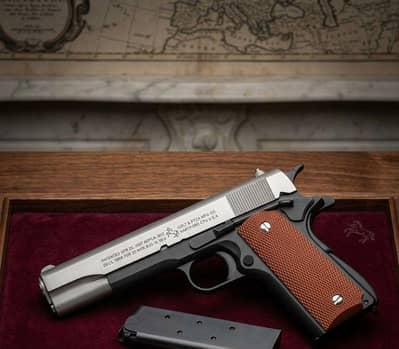 Metal toy gun